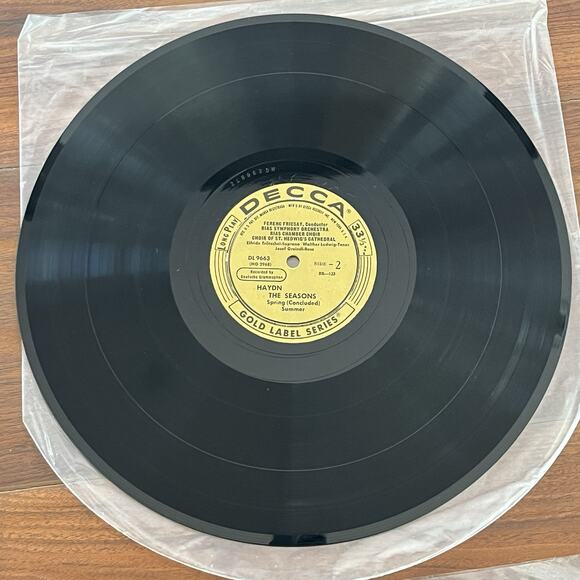 Haydn The Seasons 3xLP Box Set 1953 Decca DX-123 - Picture 7 of 16
